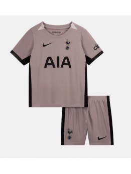 Billige Tottenham Hotspur Tredjedraktsett Barn 2023-24 Kortermet (+ Korte bukser)